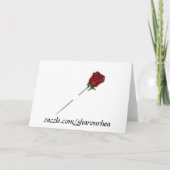 Sleutel tot mijn hart… feestdagen kaart (Achterkant)