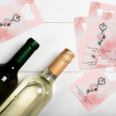 Sleutel tot mijn hart fles opener bruiloft gunsten creditkaart flessenopener
