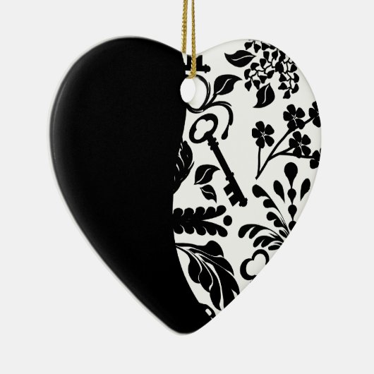 Sleutel tot mijn hart/Jubileum Keramisch Ornament (Rechts)