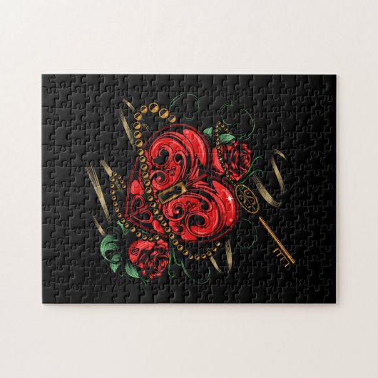 Sleutel tot mijn hart  legpuzzel (Horizontaal)