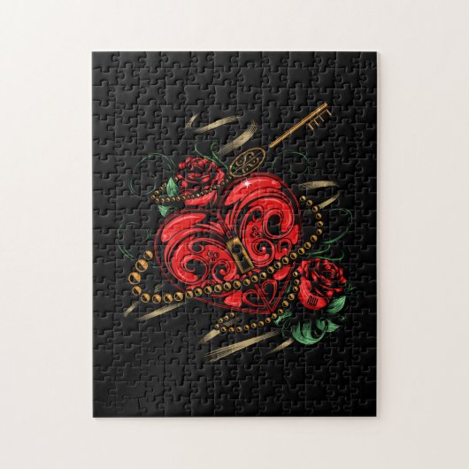 Sleutel tot mijn hart  legpuzzel (Verticaal)