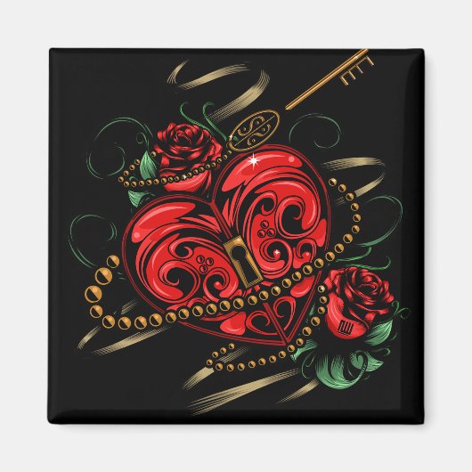 Sleutel tot mijn hart magneet (Voorkant)