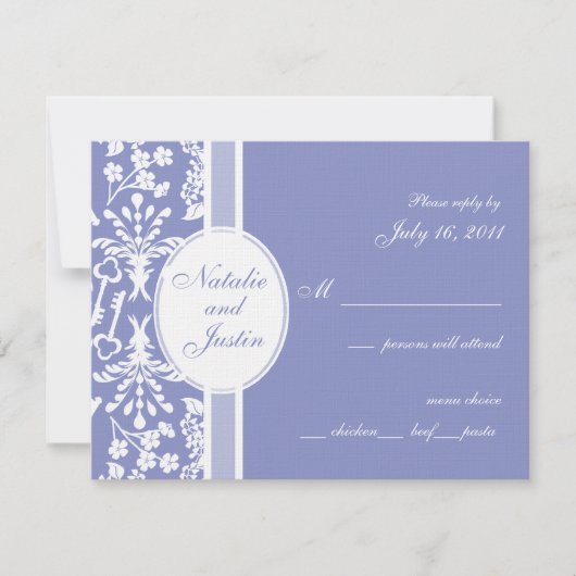 Sleutel tot mijn hart / reactie Kaart (Voorkant)