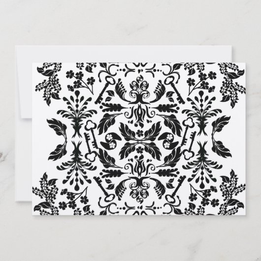 Sleutel tot mijn hart / Sla de datum op Save The Date (Achterkant)