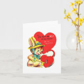  sleutel tot mijn hart Valentijn Kaart (Gele Bloem)