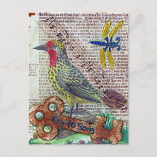 Sleutel tot Song Briefkaart