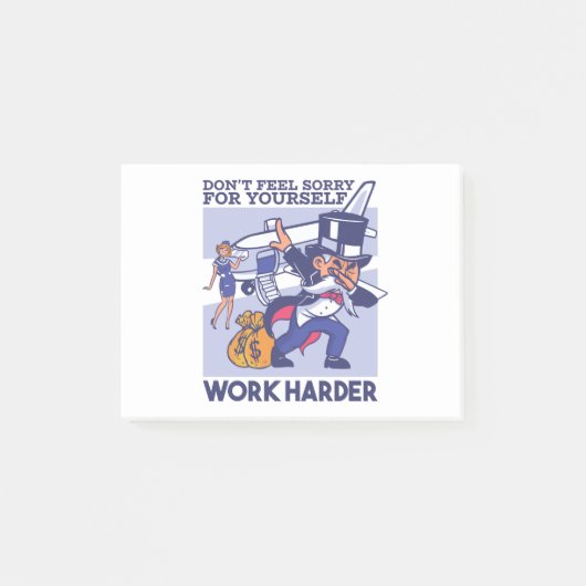 Sleutel tot succesvol zakelijk citaat post-it® notes (Voorkant)