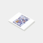 Sleutel tot succesvol zakelijk citaat post-it® notes (Schuin)