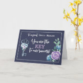 Sleutel van de Dag van Admin van de Manager van Kaart (Gele Bloem)