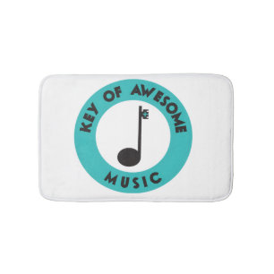 Sleutel van de Geweldige Muziek Bath Mat