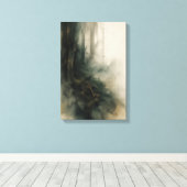 Sleutel van het bos — KŌAN Canvas Afdruk (Insitu (Houten vloer))
