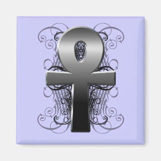 "Sleutel van het Leven (Ankh)" in Chrome Magnet