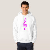 Sleutel van Sol Hoodie (Voorkant volledig)