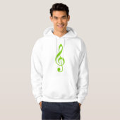 Sleutel van Sol Hoodie (Voorkant volledig)