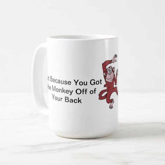 Sleutel Van Uw Achterkant Mok (Voorkant links)