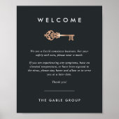 sleutel | Veiligheid van onroerend goed Poster (Voorkant)