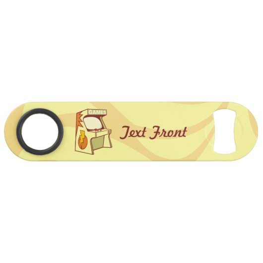 Sleutel voor Arcade-machinebalk Speed Flessenopener (Voorkant (Horizontaal))