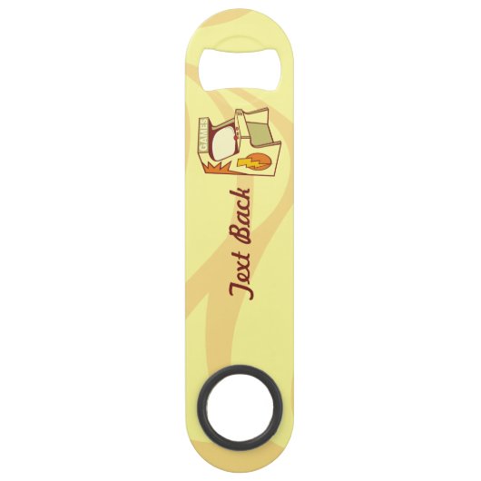 Sleutel voor Arcade-machinebalk Speed Flessenopener (Achterkant)