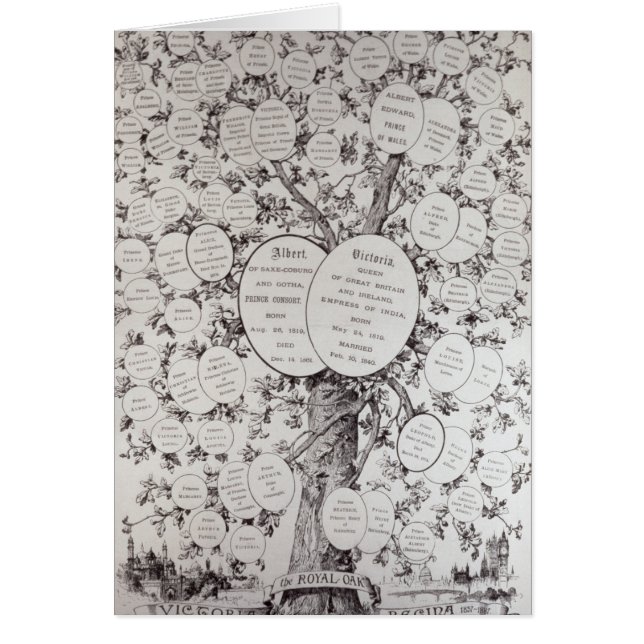 Sleutel voor de genealogische boom (Voorkant)