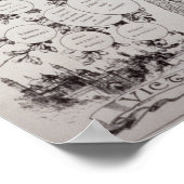 Sleutel voor de genealogische boom poster (Hoek)