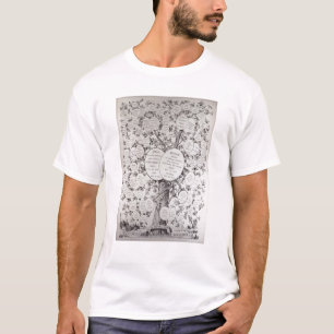 Sleutel voor de genealogische boom t-shirt