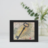 Sleutel voor de Oude Stad Briefkaart (Staand voorkant)