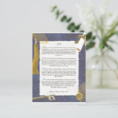 Sleutel voor de toekomst als het door Rudyard Kipl Briefkaart (Staand voorkant)