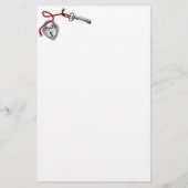 Sleutel voor mijn hart briefpapier (Voorkant)