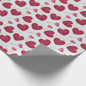 Sleutel voor mijn hart cadeaupapier (Hoek)