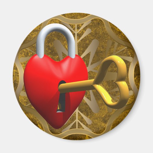 Sleutel voor mijn hart magneet (Voorkant)