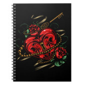 Sleutel voor mijn hart notitieboek (Voorkant)