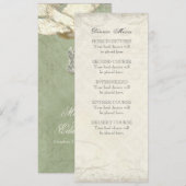 Sleutel voor mijn hart, ronde ronde ronde menu (Voorkant / Achterkant)