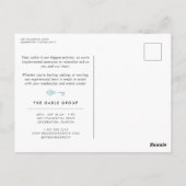  sleutel voor zakelijk onroerend goed - heropening briefkaart (Achterkant)