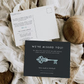  sleutel voor zakelijk onroerend goed - heropening briefkaart