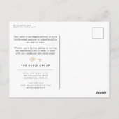  sleutel voor zakelijk onroerend goed - heropening briefkaart (Achterkant)