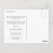  sleutel voor zakelijk onroerend goed - heropening briefkaart (Achterkant)