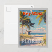  Sleutel West Florida Briefkaart (Voorkant / Achterkant)