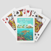  Sleutel West Florida Pokerkaarten (Achterkant)