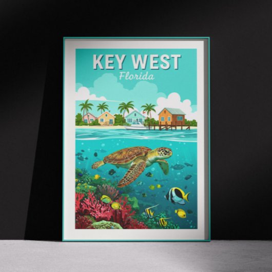  Sleutel West Florida Poster