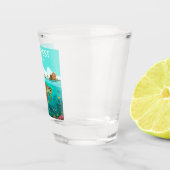 Sleutel West Florida Shot Glas (Rechts)