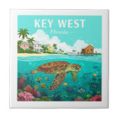  Sleutel West Florida Tegeltje (Voorkant)