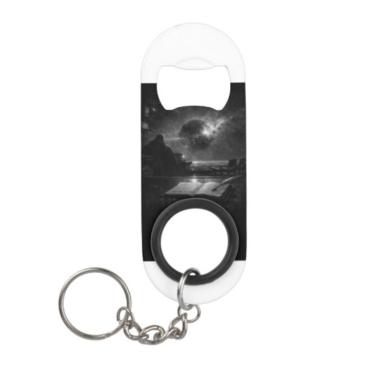 Sleutelanhanger Flesopener 'Getuige' Mini Flessenopener (Voorkant)