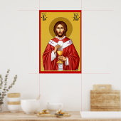 Sleutelanhanger Jezus Christus zoon van God Poster (Keuken)