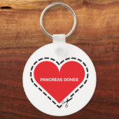 Sleutelanhanger Pancreas Ontvanger Sleutelhanger (Voorkant)