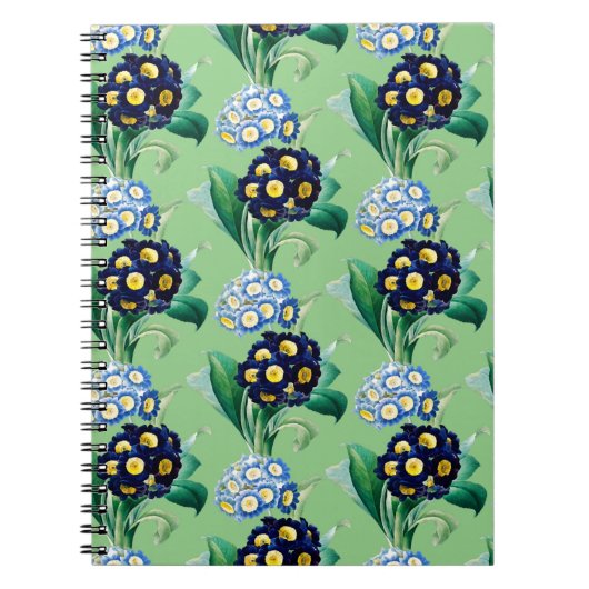 Sleutelbloem Primula Botanisch Notitieboek (Voorkant)