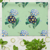 Sleutelbloem Primula botanische keukenhanddoeken (Gevouwen)