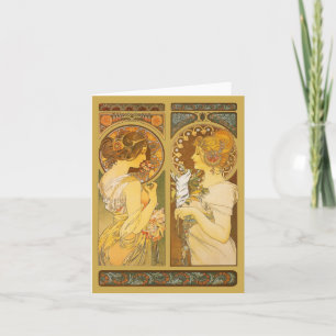 Sleutelbloem & Schacht Feestdagen Kaart