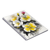 Sleutelbloem - Waterverf bloemen Notitieboek (Rechterzijde)