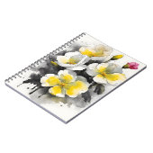 Sleutelbloem - Waterverf bloemen Notitieboek (Linkerzijde)