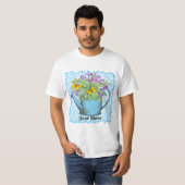 Sleutelbloemen Bloemen Waterkan T-shirt (Voorkant volledig)